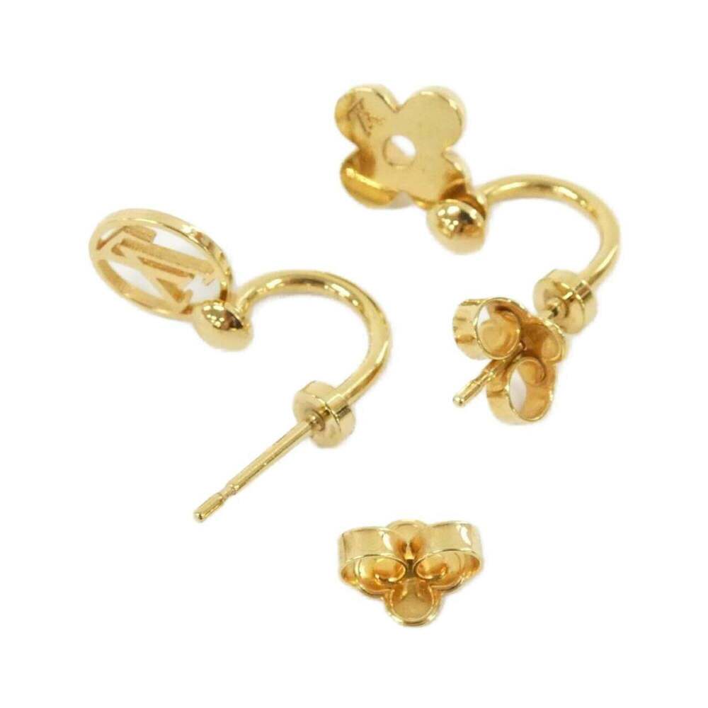 LOUIS VUITTON Gold Earrings - Picture 3 of 3